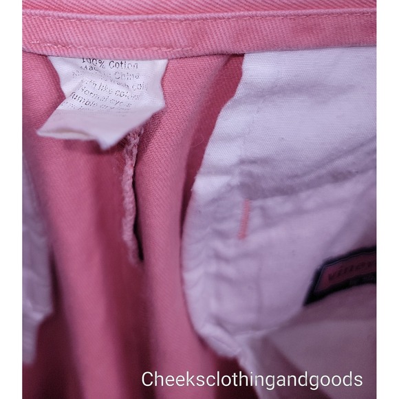 Vineyard Vines Pink Straight Leg Chinos Preppy Golf Pants Womens size 18 Plus - Picture 9 of 9